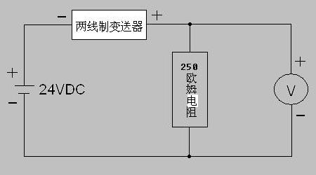 兩線制變送器回路中回路中采集1-5VDC信號方法