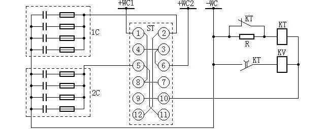 儲能電容器組接線圖