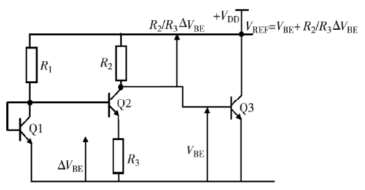 Widlar單元作為與溫度無關的輸出基準電壓源