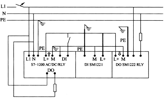 S7-1200 PLC系統的交流供電及接地