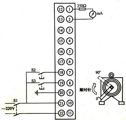 SKJ角行程電動(dòng)執(zhí)行機(jī)構(gòu)接線圖