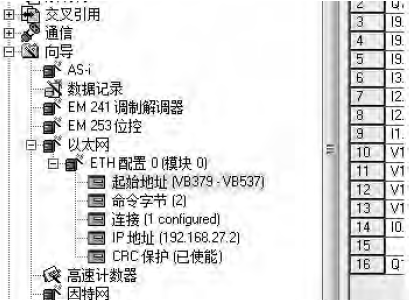 以太網通訊組態結構