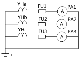 原試驗系統二次電壓測量回路原理