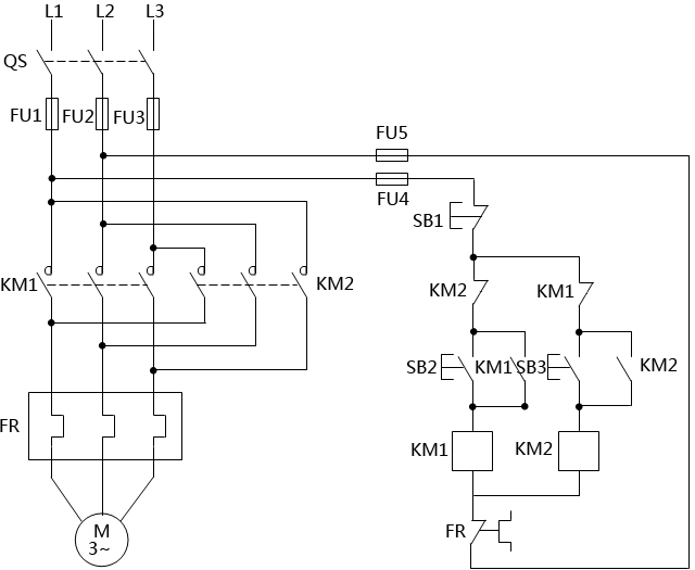 電機正反轉控制電路