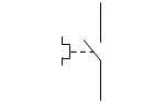 熱繼電器常開觸頭圖形符號