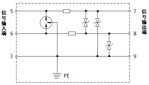 24V和48V直流電源浪涌保護器原理圖