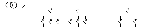 低壓配電系統接線之“變壓器-干線組”接線