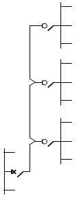 鏈式接線(適用于多層建筑照明配電箱)