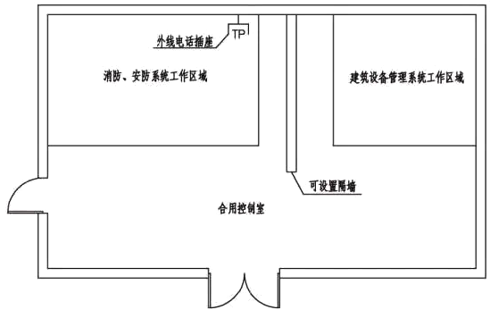 消防設備應集中設置，并應與其他設備間有明顯間隔