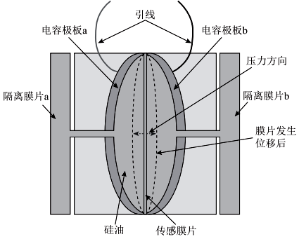 傳感器原理結構圖