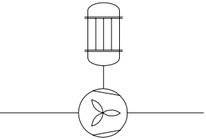 風扇(離心風機)圖例