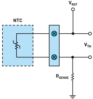 熱敏電阻的電流激勵