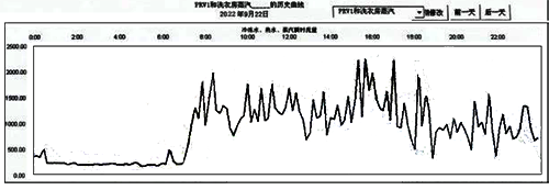 流動脈動導致渦街流量計示值陡增